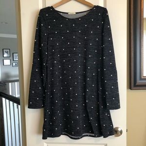 12PM by Mon Ami - Sweater Shift Dress - Large -EUC